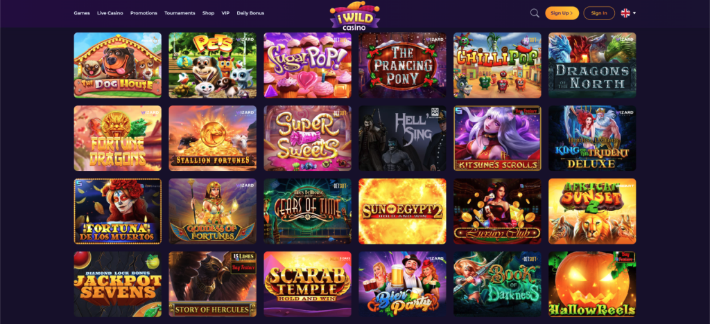 iWild Casino igralni avtomati