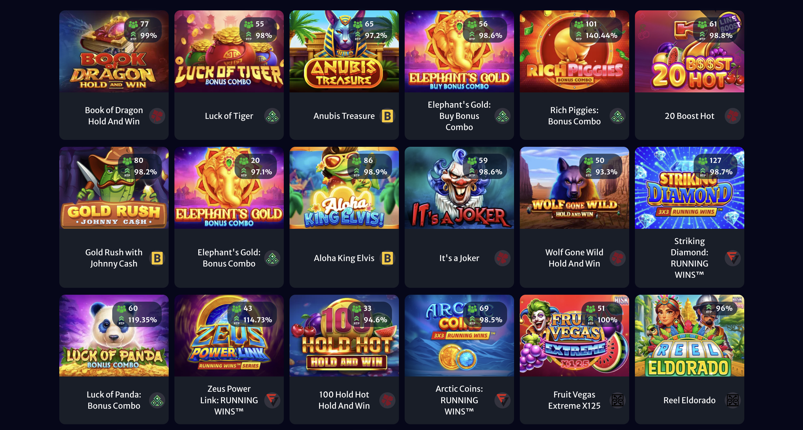 HellSpin Casino igralni avtomati