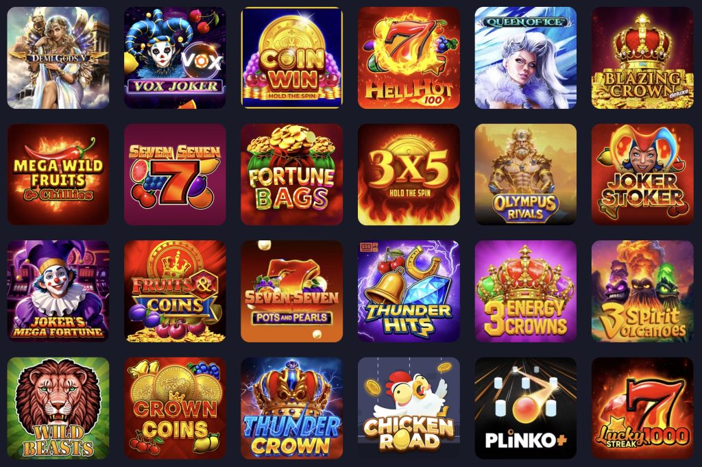Vox Casino - Igralni avtomati