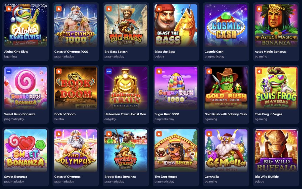 Axe Casino - Igralni avtomati